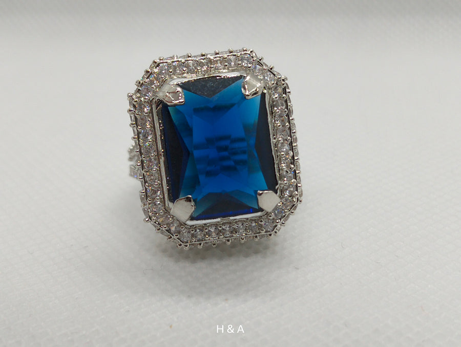 Blue Sapphire Ring